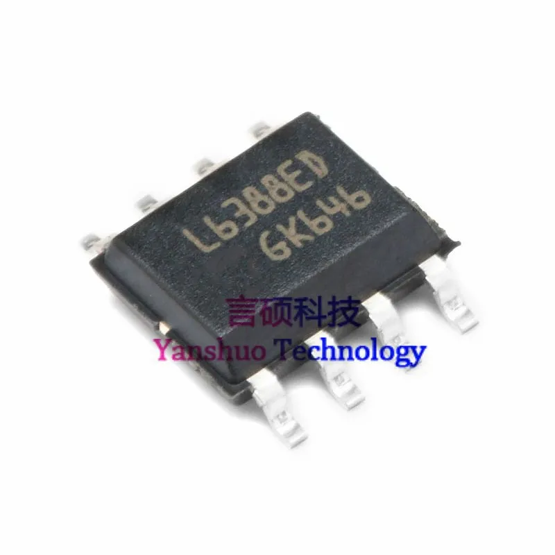 L6388ED013TR 100% original, gate drive IC half-bridge IGBT MOSFET irrigation current 650mA pull current 400mA