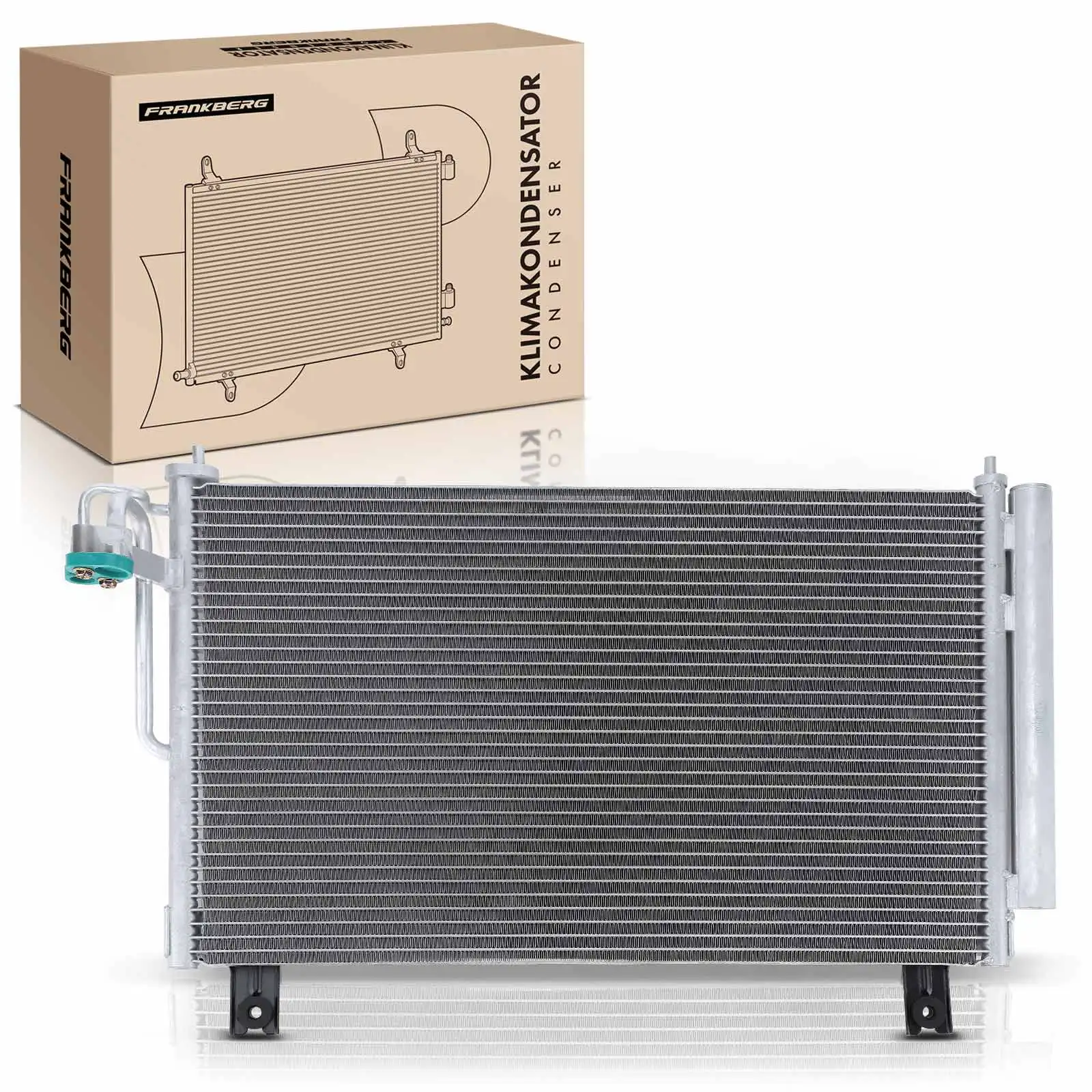 Frankberg 1x Kondensator Klimaanlage für KIA Rio DC 1.3 1.5L 16V 2000-2005 CN3263PFXC 3263 97606FD000