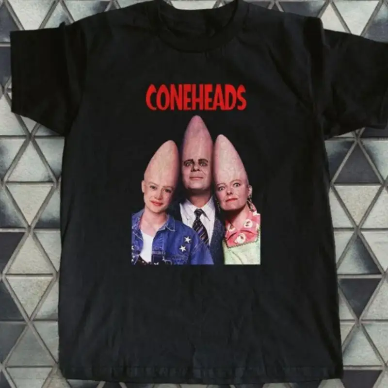 

Черная футболка Coneheads Movie Promo 1993, размер S 5Xl