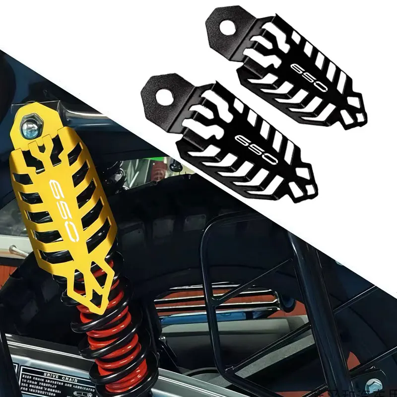 For Kawasaki Z650 Ninja 650 VERSYS 650 Z 650 Universal Motorcycle Shock Absorber Guard Cover Modification Accessories 2Pcs/Set