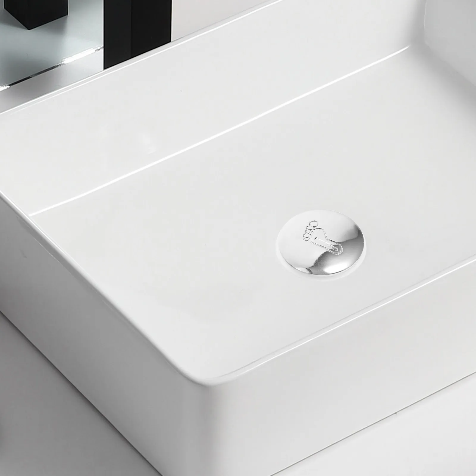 

Hair Catcher for Bathtub Drain Stopper Shower Tub Cover Sink Strainer Overflow Protector Water Plug Drainage Accessory Bathroom