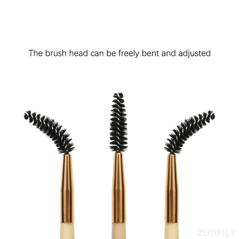 Double-headed Eyelash Brush Eyebrow Comb Eyebrow Brush Professional Makeup Brushes for Eye Brow Eyelash Extension Make Up Tools