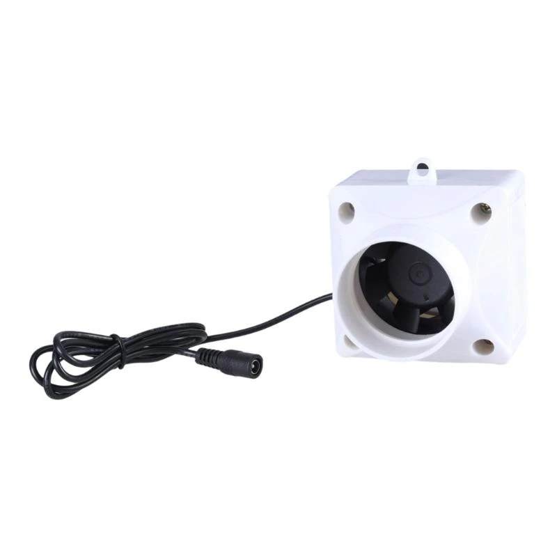 U4LA Powerful 12V Pipeline Exhaust Fan 50mm For Smokes Removal In Kitchens Bathrooms
