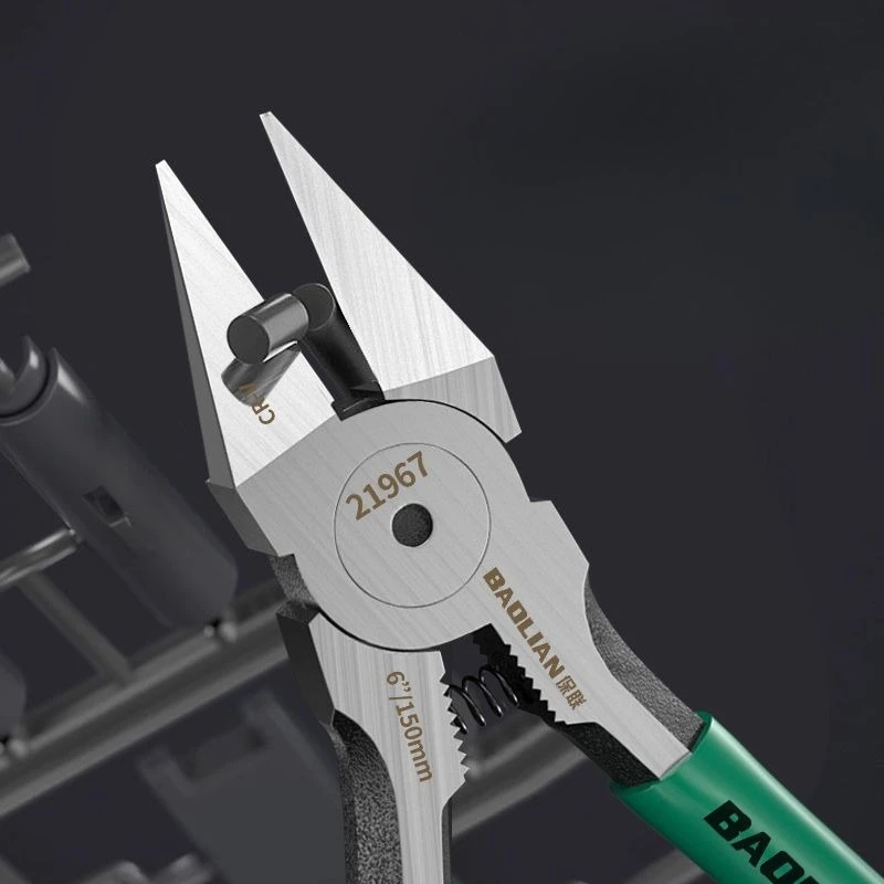 Industrial Grade Electrician Small Diagonal Pliers 5/6/8-Inch Sharp Side Mouth High Hardness Manual Tool for Plumbers And Electr