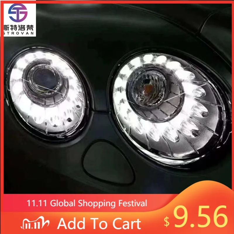 

Deren High QualityLatest Style Full Led Headlamp Headlight FrontLamp Plug Play for Bentleys Continental GT Flying Spur 2006-12