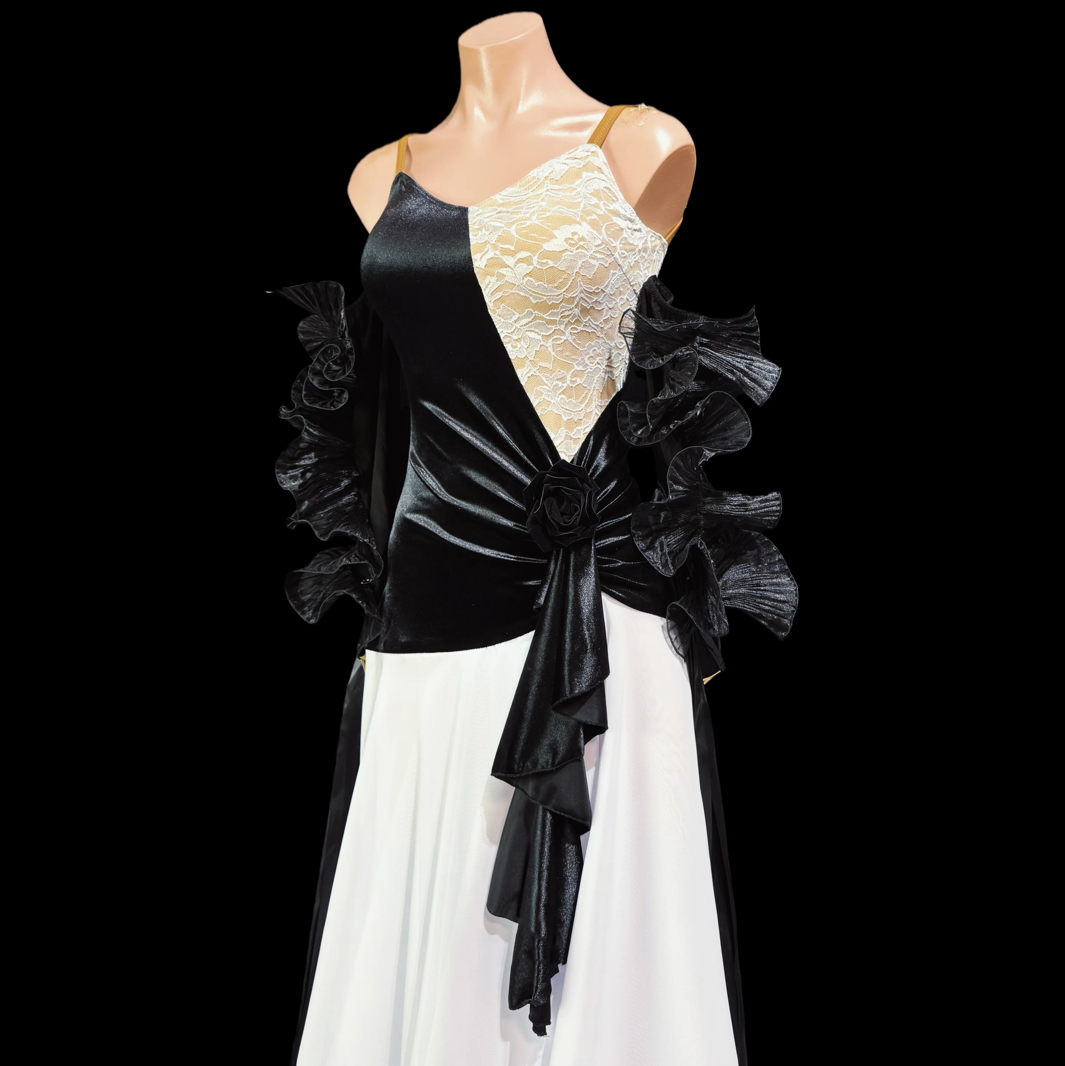 

Платье для латиноамериканских танцев (танго, самба) для взрослых и детей, высококачественное, индивидуальное, с эффектом теневых бабочек и стразами AB Stone, для выступлений