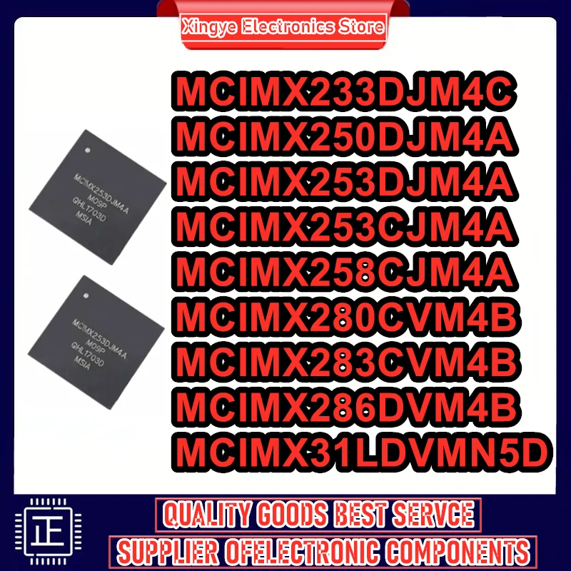 

MCIMX233DJM4C MCIMX250DJM4A MCIMX253DJM4A MCIMX253CJM4A MCIMX258CJM4A MCIMX280CVM4B MCIMX283CVM4B MCIMX286DVM4B MCIMX31LDVMN5D