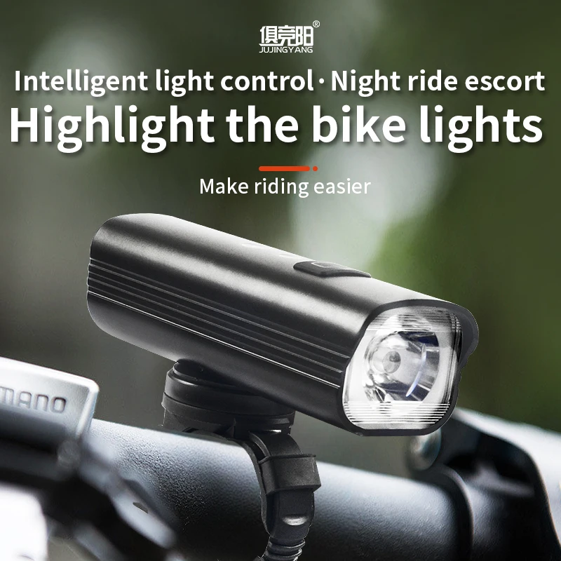 

JUJINGYANG Super Bright LED Rechargeable Aluminum Alloy Night Cycling Light