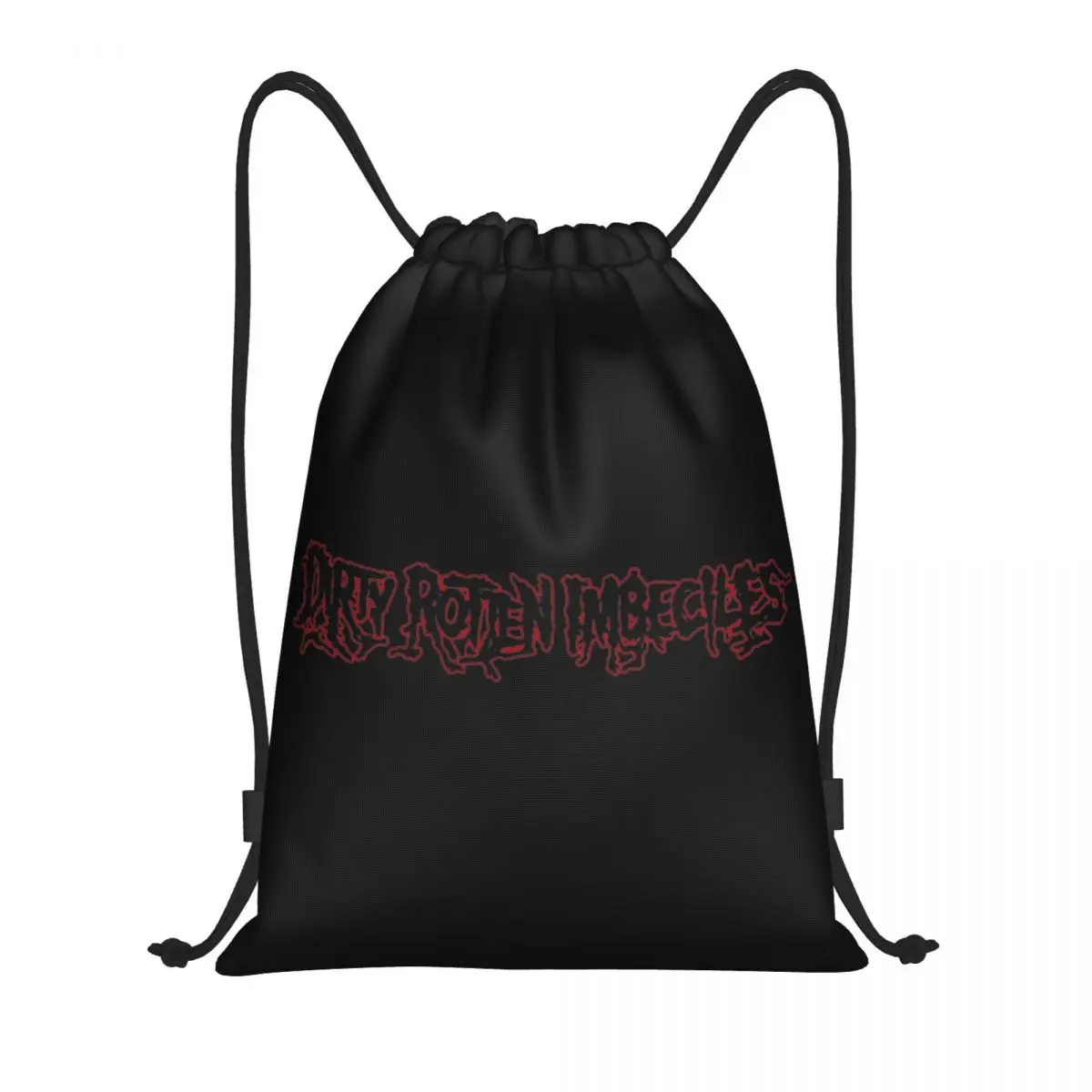 

Band DRI DIRTY ROTTEN IMBECILES Drawstring Backpack Gym Sports Sackpack String Bags for Running