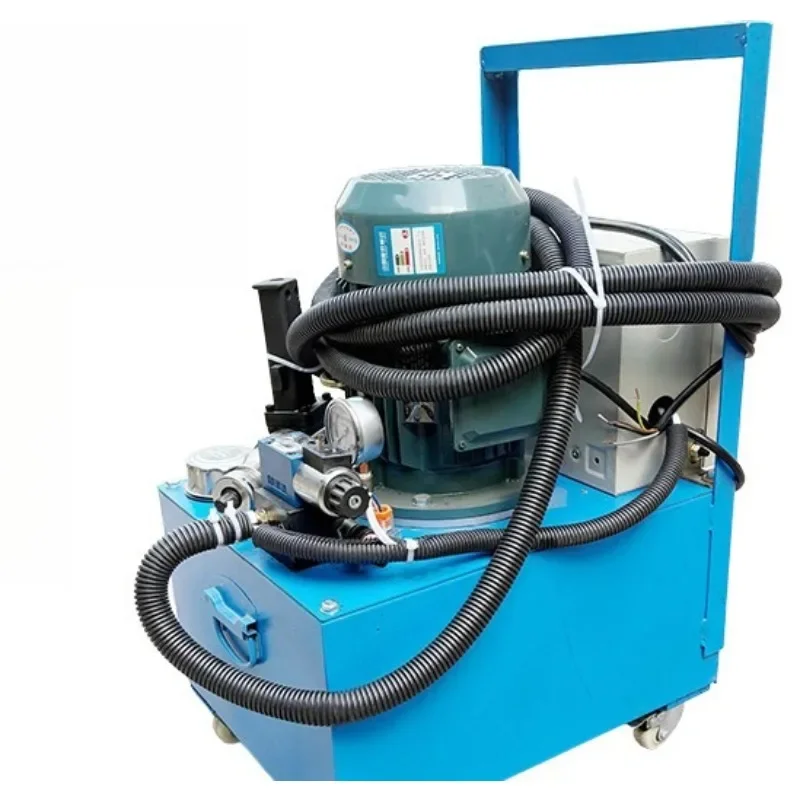 Round tube electric hydraulic pipe baring machine, high efficiency without rattling marks