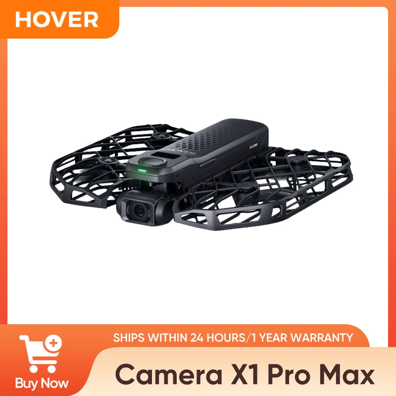 HOVERAir X1 PRO MAX 8K: Foldable Action Drone, 42 KM/H Follow, 10+ Auto Flight Modes, OmniTerrain Fly Anywhere.