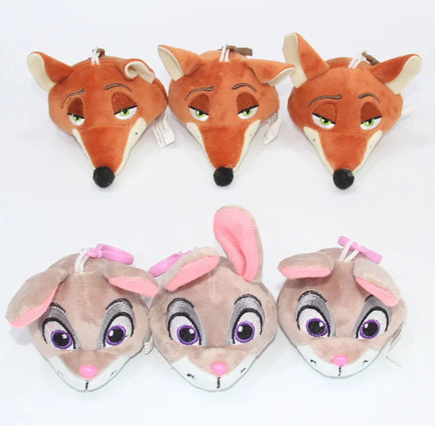 MINISO Zootopia decorativa Boneca De Pelúcia, Judith Laverne Hopps Nick Wilde Cosplay Pingente, Zootopia