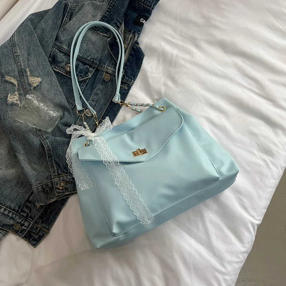 

Сумка на плечо из искусственной кожи с лентой, маленькая упаковка, большая вместительная однотонная сумка на плечо, однотонная сумка в стиле ретро, женская сумка через плечо