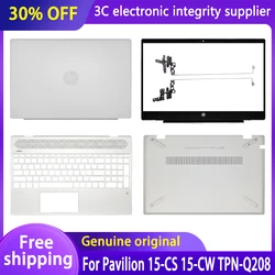 New Original Laptop case for HP Pavilion 15-CS 15-CW TPN-Q208 TPN-Q210 LCD Back Cover Front Bezel Palmrest Bottom Case Hinges