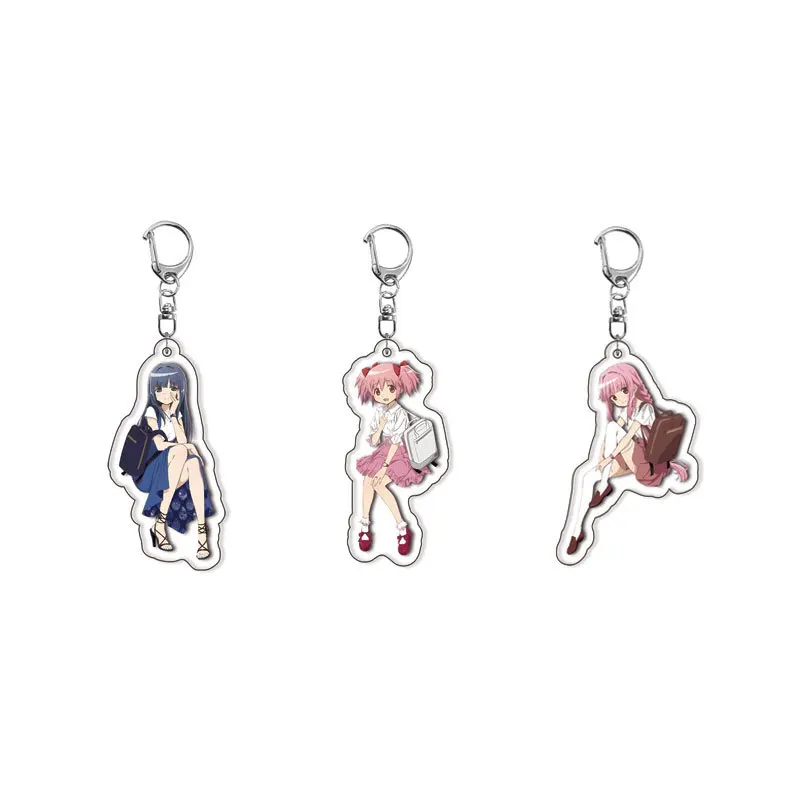 Puella Magi Madoka Magica keychain  llavero