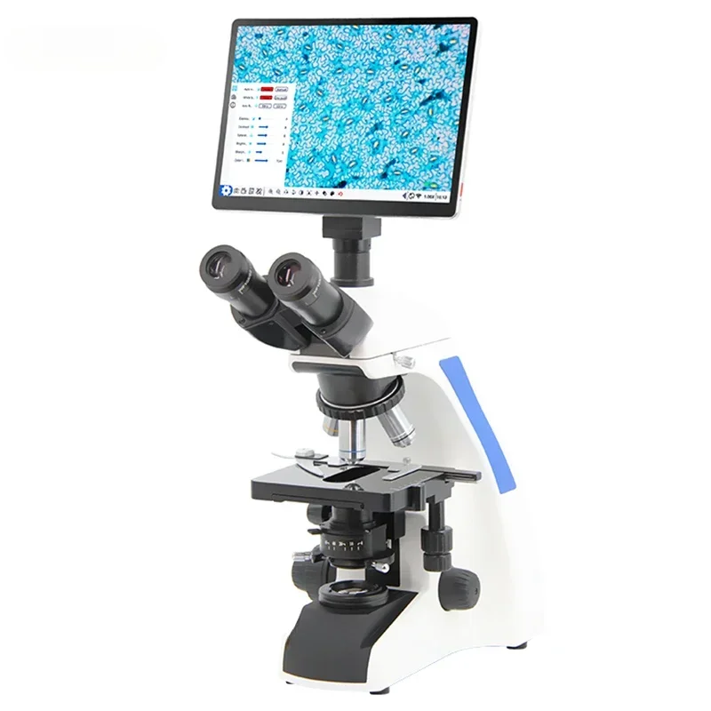 A33.1502 HD 8.0M 1000x Trinocular Biological Educational Video Digital Microscope With Lcd Screen