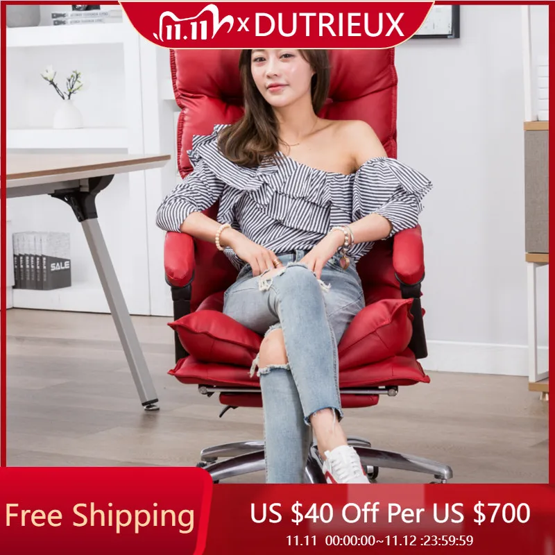 

Meditation Designer Office Chair Modern Girl Solid Elastic Study Office Chair Luxury Durable Rotatable Metal Muebles Furniture