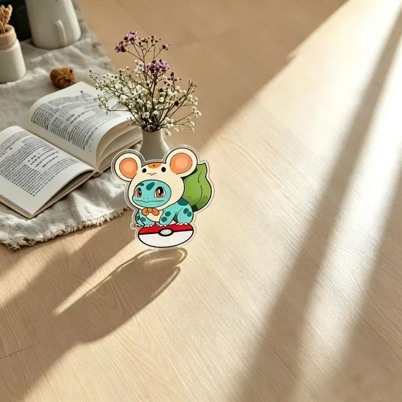 Standing Sign for  pokemon Bulbasaur Costume Stand Set  Acrylic Desktop Stand Decorating Self Made Collection Toy Fans Gift