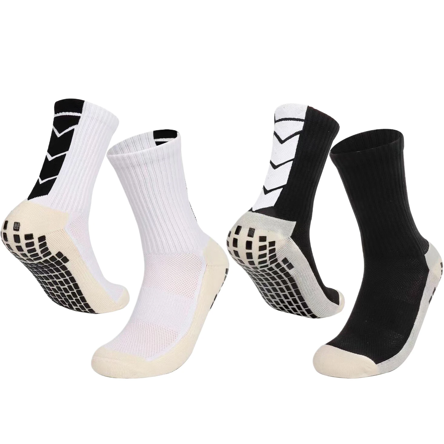 Men Women Anti-slip Grip Socks Sport Basketball Football Skateboard Rugby Soccer Cycling Running Hiking Exercise