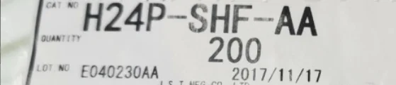 

H24P-SHF-AA housings Connectors terminals 100% new and original parts