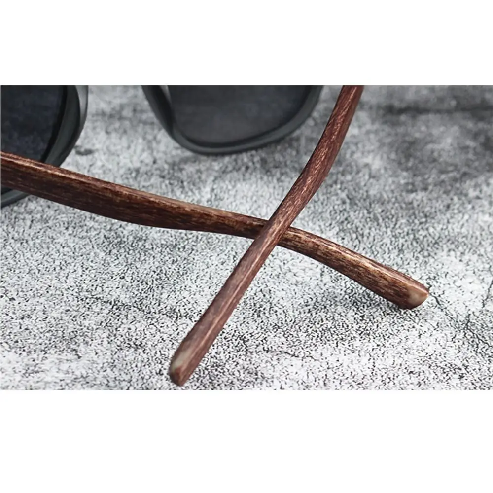 

Vintage UV Protection Wood Grain Sunglasses Outdoor Street Photography Square Frame Sun Glasses Cycling Eyewear for Women & Men