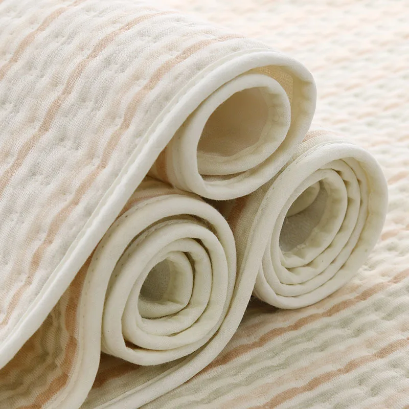 2pcs Set Cotton Baby Diaper Mat Waterproof Changing Pad for Newborn Washable Diaper Pad Baby Accessories Bedding