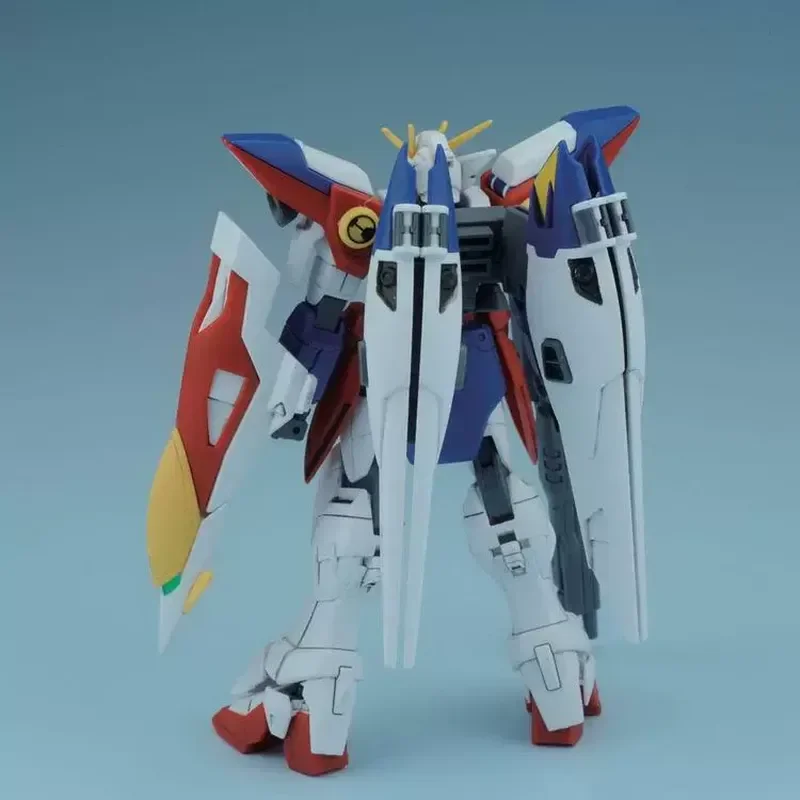 반다이 유니콘 건담 Ew 플라잉 윙 모델 키트 HG1/144 액션 피규어 Babatos Red Heretic 핸드 헬드 데스크탑 장식 장난감 선물