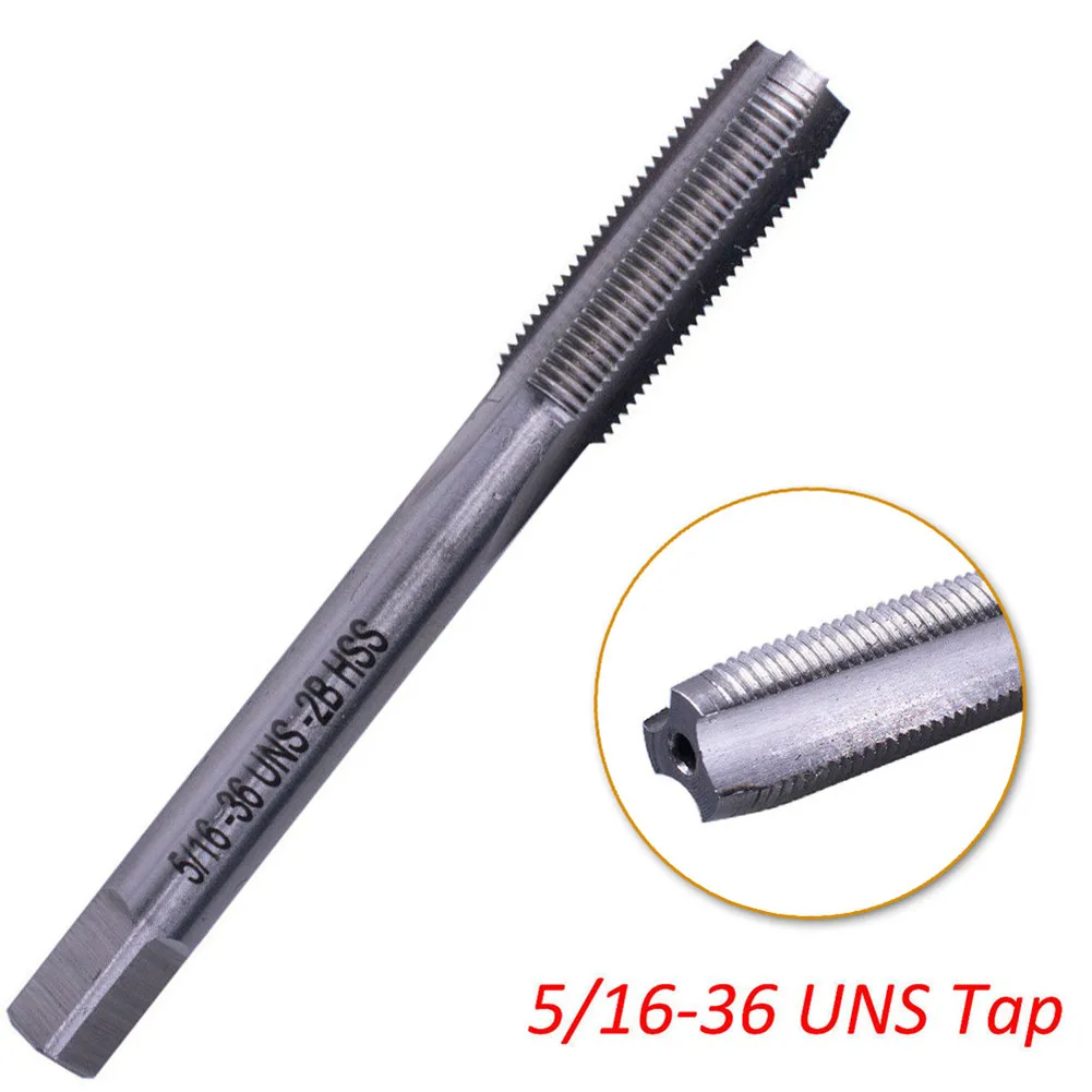 

Tool Tap 5/16-36 UNS 5/16\"-36 TPI Accessory HSS High Speed Steel Recorder Replacement Thread Tap New Practical