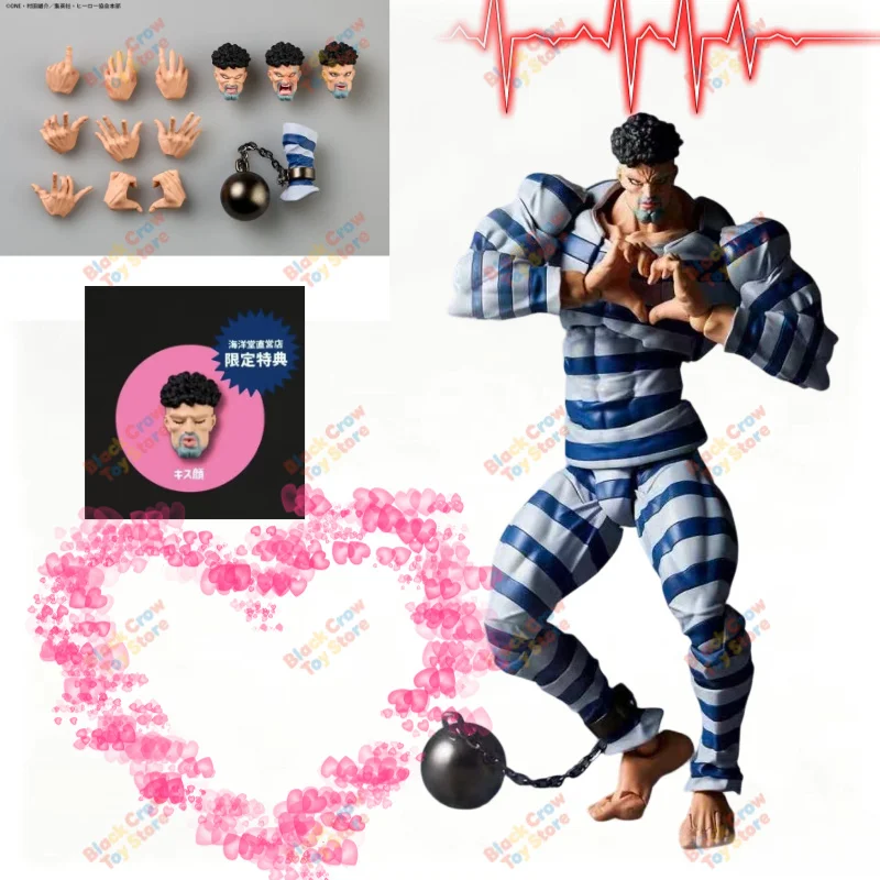 Предзаказ: Фигурка Kaiyodo Amazing Yamaguchi Revoltech One Punch Man Sexy Prisoner – Модная коллекционная игрушка, подарок
