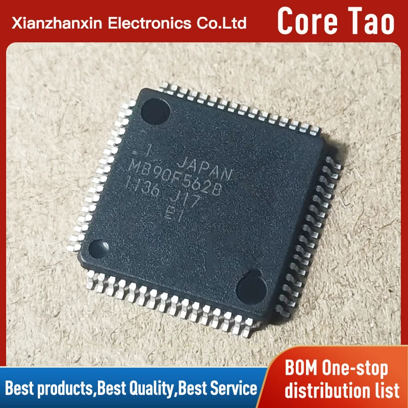 1PCS MB90F562BPMC-GE1 LQFP-64 16-Bit Microcontroller Chip for Electronics And Computer Hardware