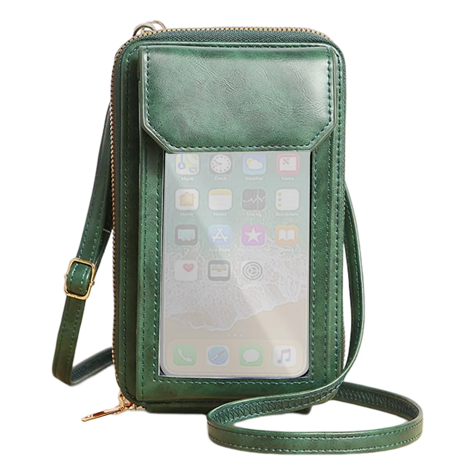 

2023 Personalized Hasp Zipper Phone Bag Multifunctional Waterproof Bag For Shopping Dating Women's Inclined Shoulder Bags