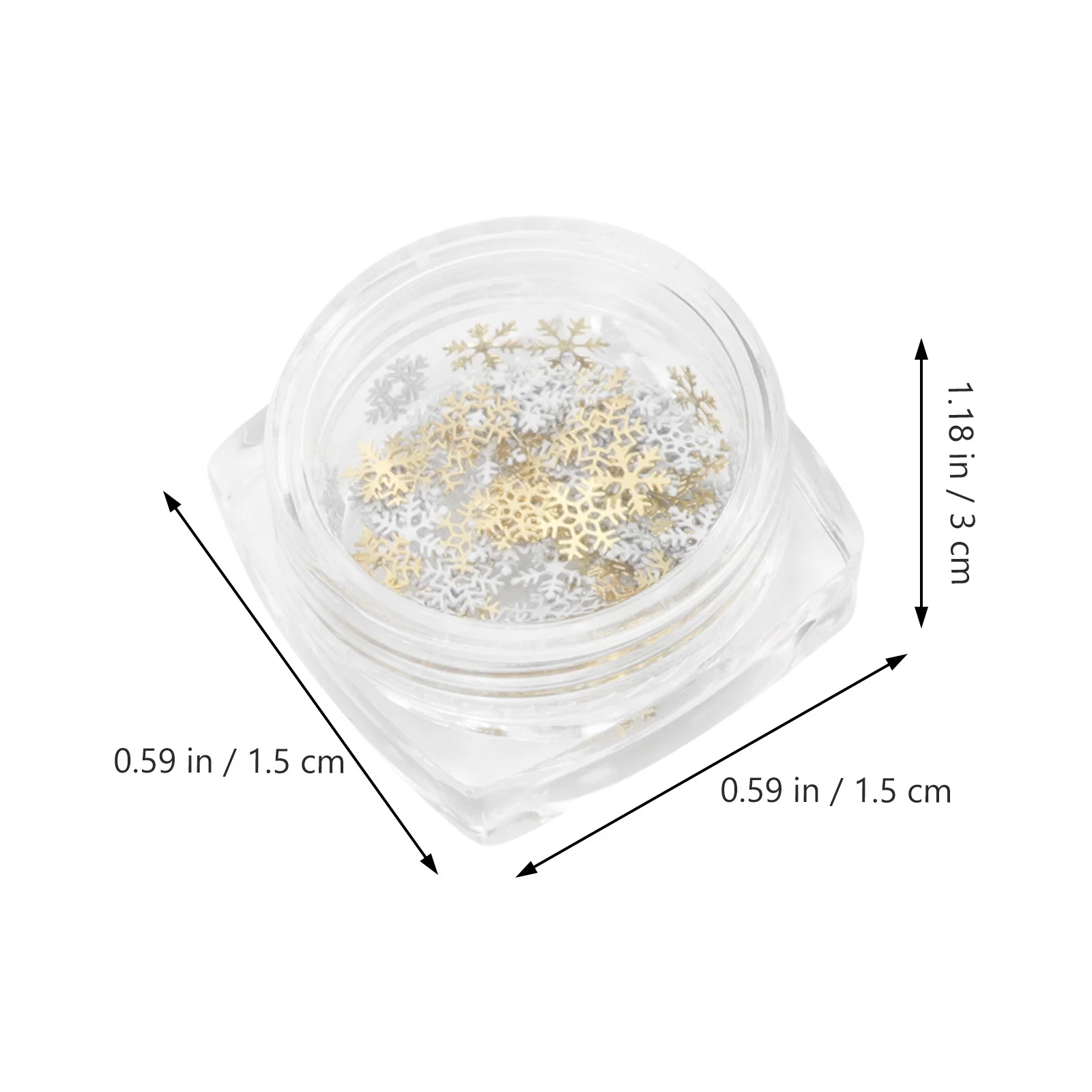 4 cajas de pegatinas de Metal para uñas, diseño de copo de nieve con tema navideño, decoración artística de uñas para mujeres y mujeres, pegatinas de Metal para manicura DIY