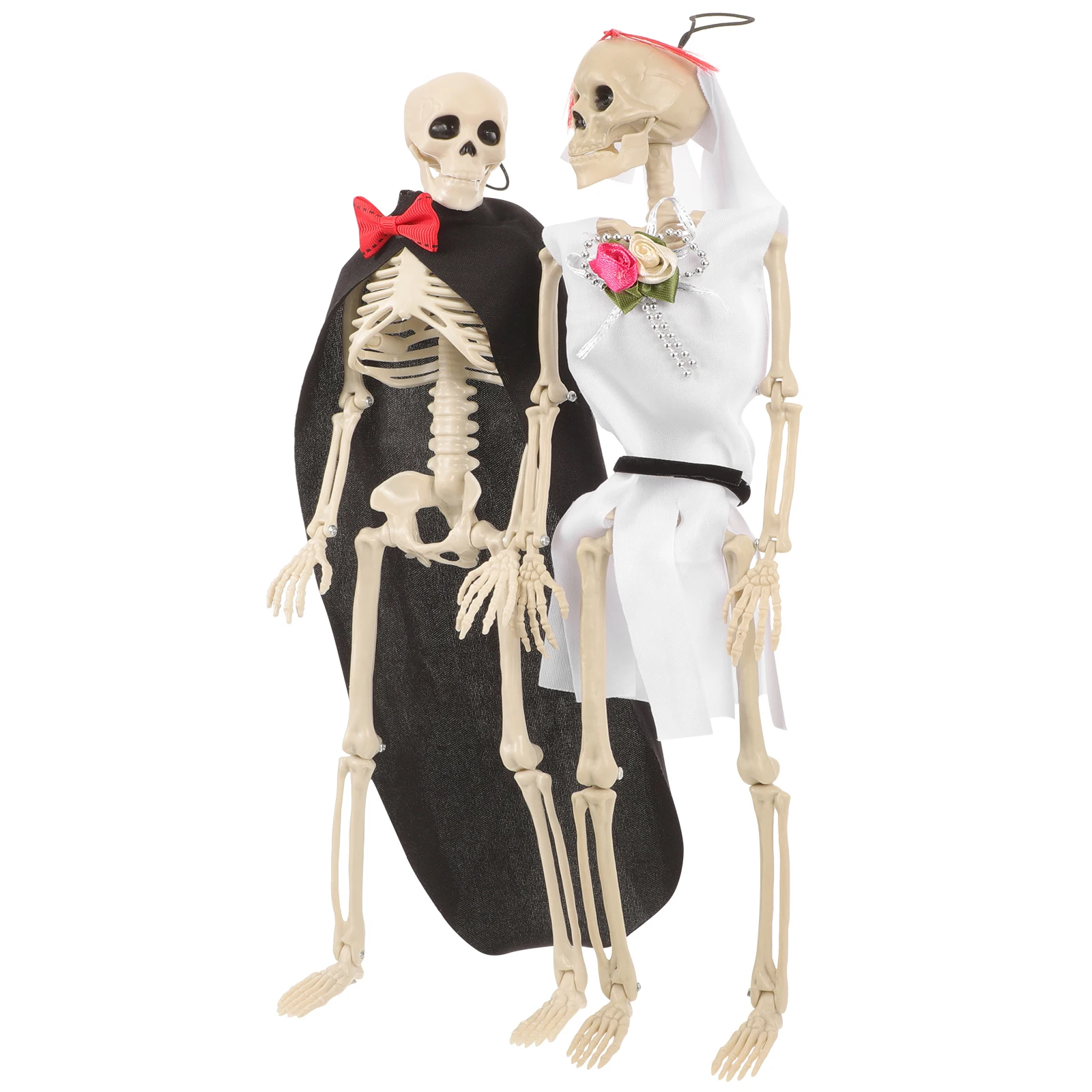 

2pcs Decoration Spooky Ghost Decor For Haunted House Party Figurines Halloween Decorations Indoor Plastic Hanging Halloween