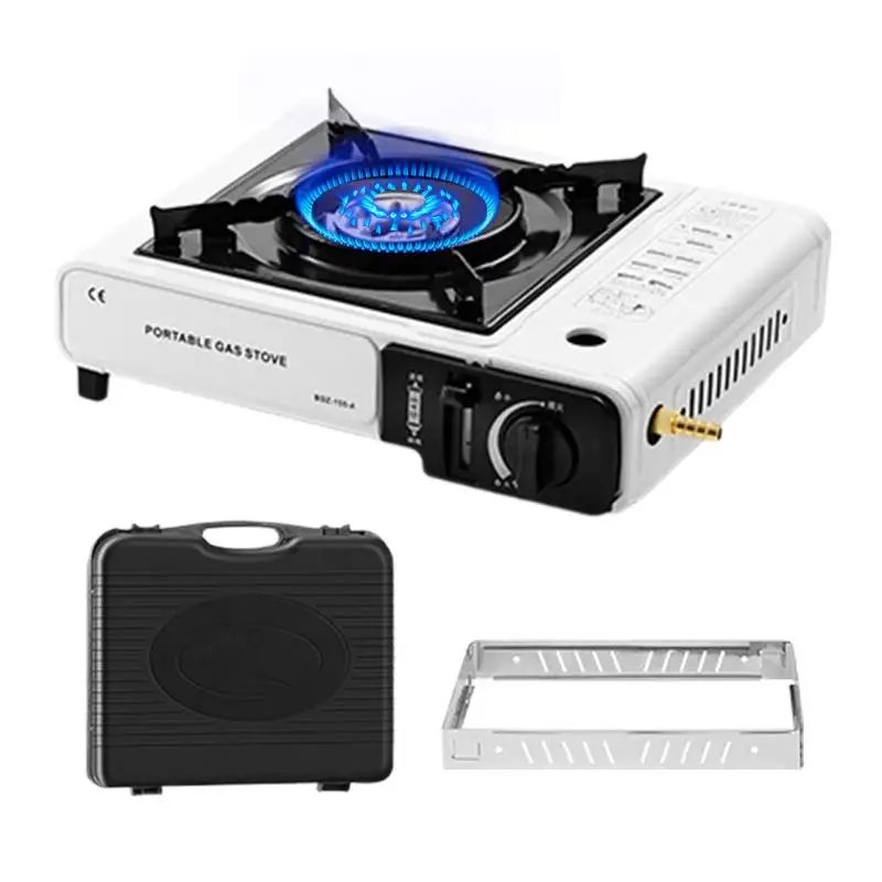

Portable Camping Stove Portable Camp Grill Single Burner Small Heat Resistant Heater For Backpacking Hiking Patio Campfire