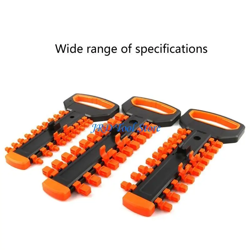 A2UD Socket Organizers Rack Portable Socket Tray 1/3-Inch 3/8-Inch 1/2in