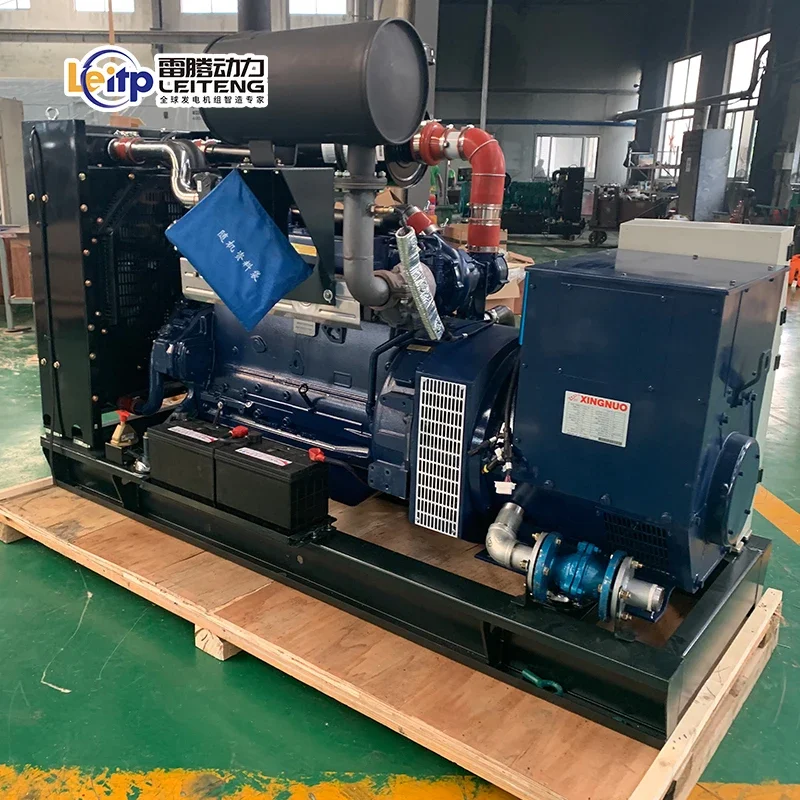 75kW 93kVA Open Gas Generator Automatic Transfer Switch Powered