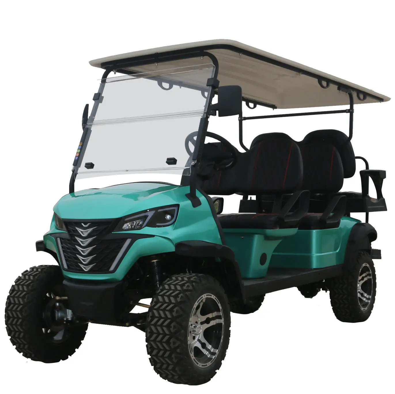 Electric self-propelled car Factory Price 6 4 2-seat 60V 48V Lead-acid Battery and Lithium Battery Optional Golf Cart Electric