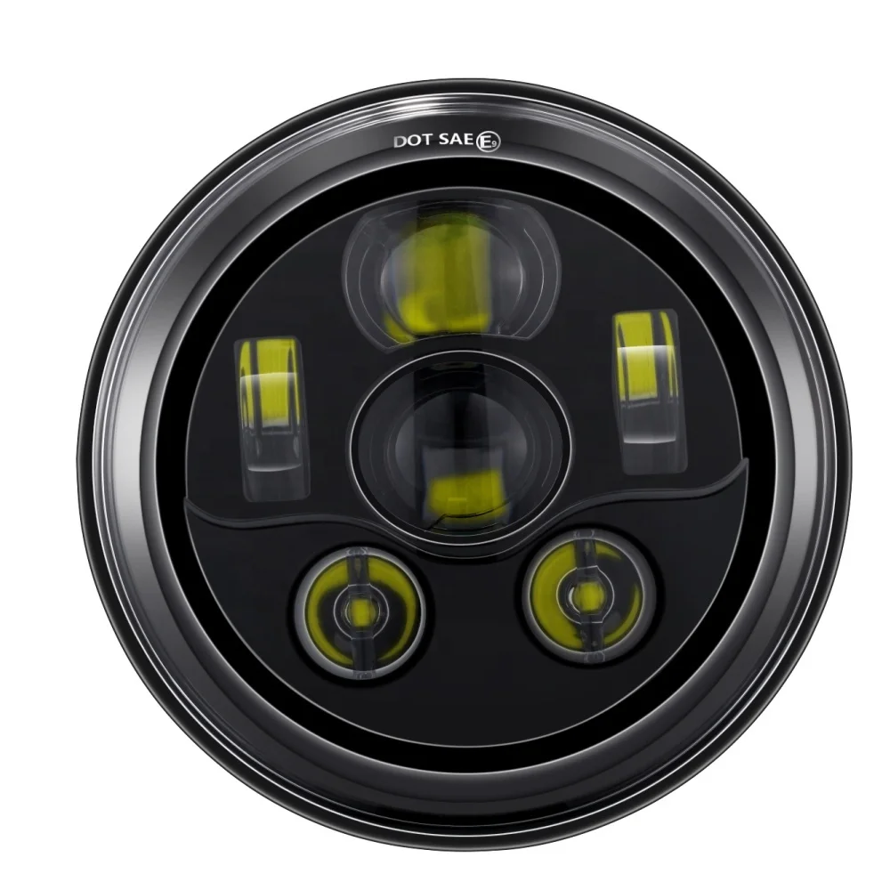 

For JK JKU TJ 7 inch projector headlight inch car headlamp