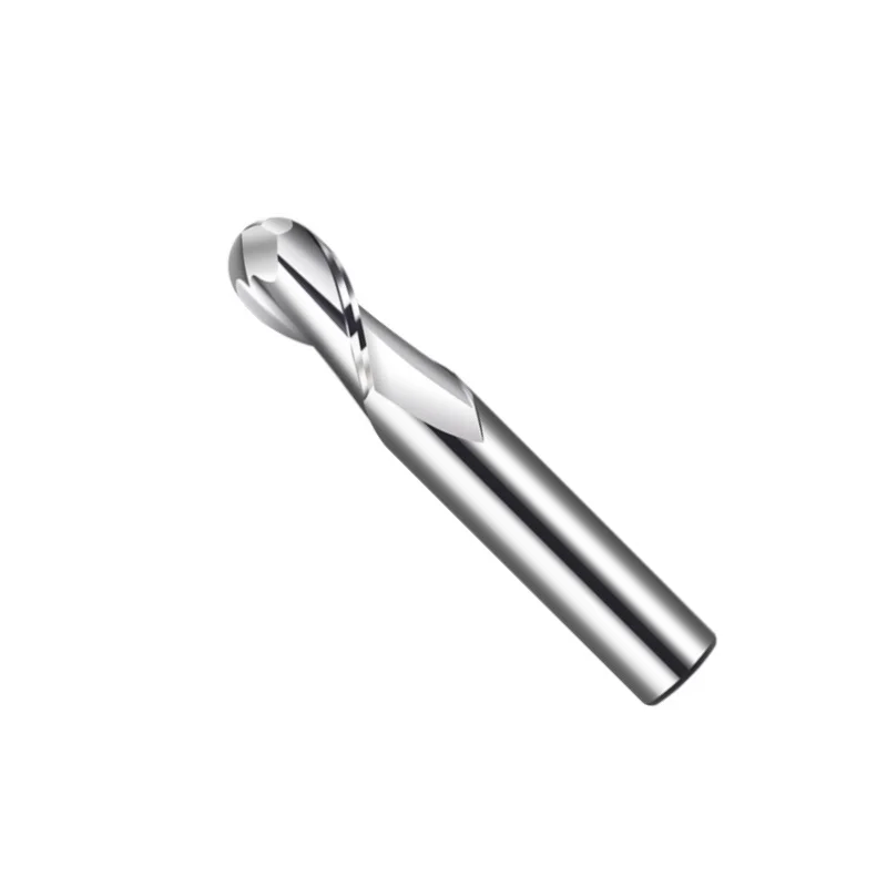 R2-R10 * 75 100 150 mm Kugelkopfverlängerung Fräser Prozess AL Vollhartmetall-Fasenfräser CNC-Fräser