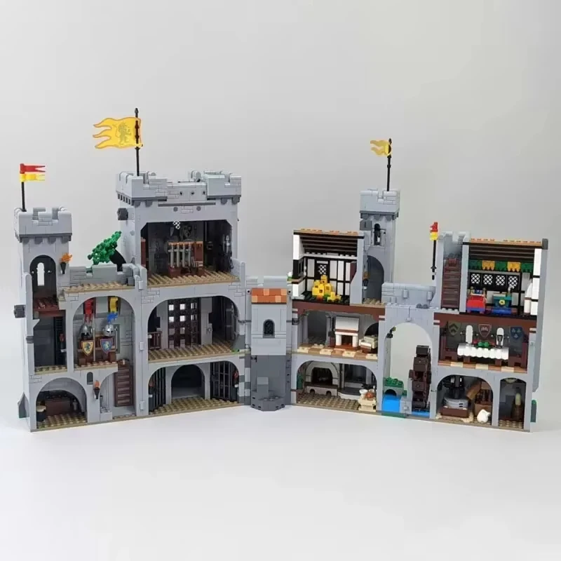 

Creative model Black Hawk Castle Building House Series Boys and Girls Puzzle Assembly Building Blocks Toy decorations