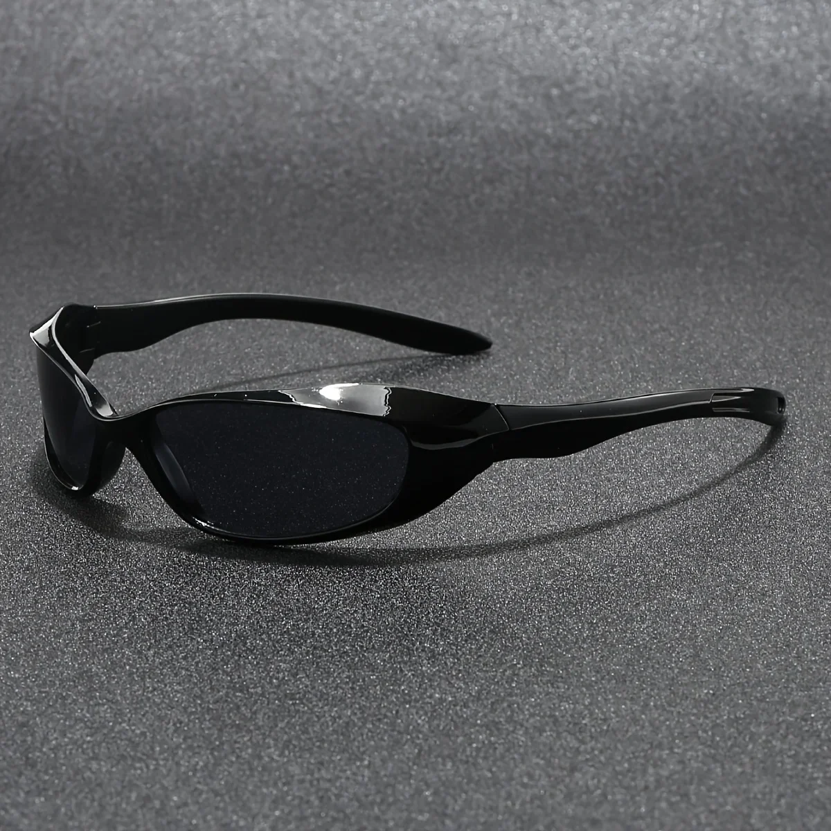 1Pc Futuristic Cyberpunk Sunglasses Y2K Babes Street Style Glasses Hip Hop Fashion Unisex Bike Goggles Party Glasses