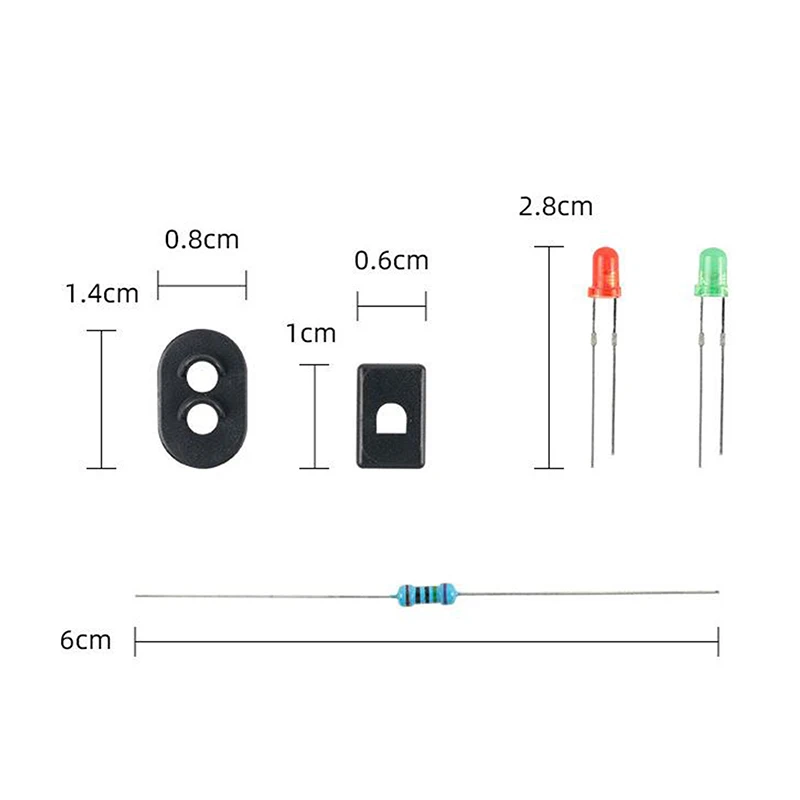 建設用LED付き鉄道信号ヘッド,10個