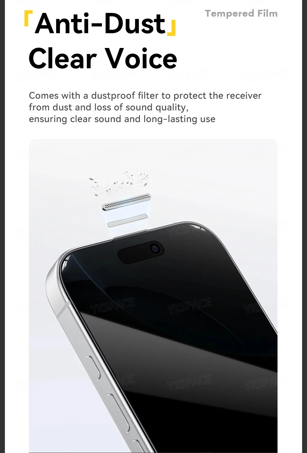 Matt 360 ° 4-Wege-Sichtschutz-Schutzglas für iPhone 18 17 Air 16 15 14 Plus 13 12 11 Pro XS MAX Mattierter Anti-Spy-Displayschutz – Detail 18