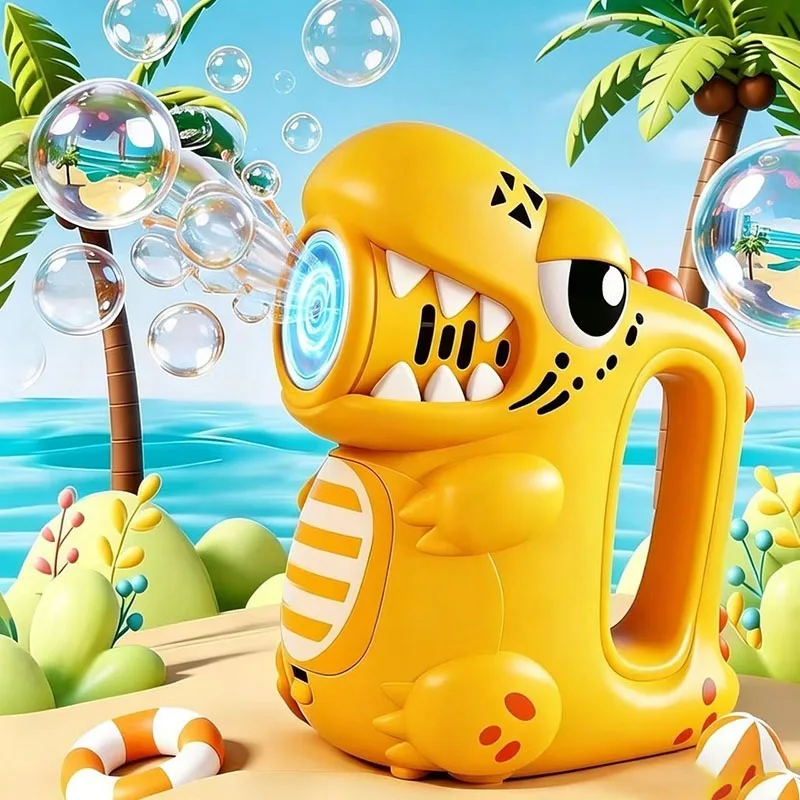 

ГОРЯЧАЯ НОВИНКА: Электрическая машина для мыльных пузырей «Динозавр» с подсветкой, автоматический генератор мыльных пузырей, летняя уличная игрушка, рождественский подарок