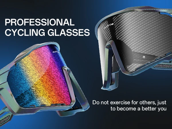 KAPVOE Neue Outdoor Radfahren Gläser MTB Straße Sport Fahrrad Sonnenbrille Lauf Brillen Radfahren Sonnenbrille Fahrrad UV400 Brille – Detail 2