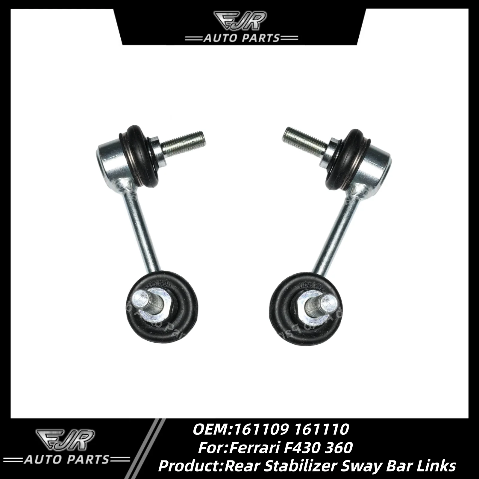 

For Ferrari F430 360 Rear Stabilizer Sway Bar Links Set kit OEM 161109 161110