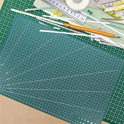 A3/A4 Cutting Board Grid Line Self-healing Cutting Board Craft Card Multicolor Double-sided Desktop Manual Cutting Pad