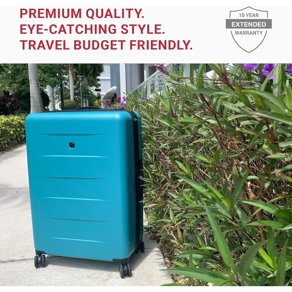 SwissGear 8020 Eclipse Navy Large 27 Expandable Hardside Spinner Luggage