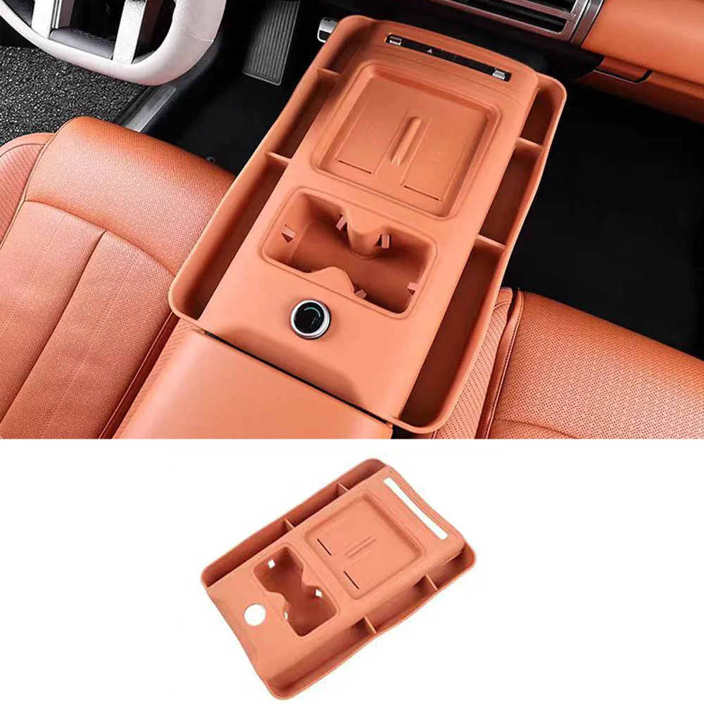 

Беспроводная силиконовая накладка, центральная накладка для управления, панель переключения передач, защитная накладка для чашки с водой, подходит для выравнивания Leopard Titanium 7.