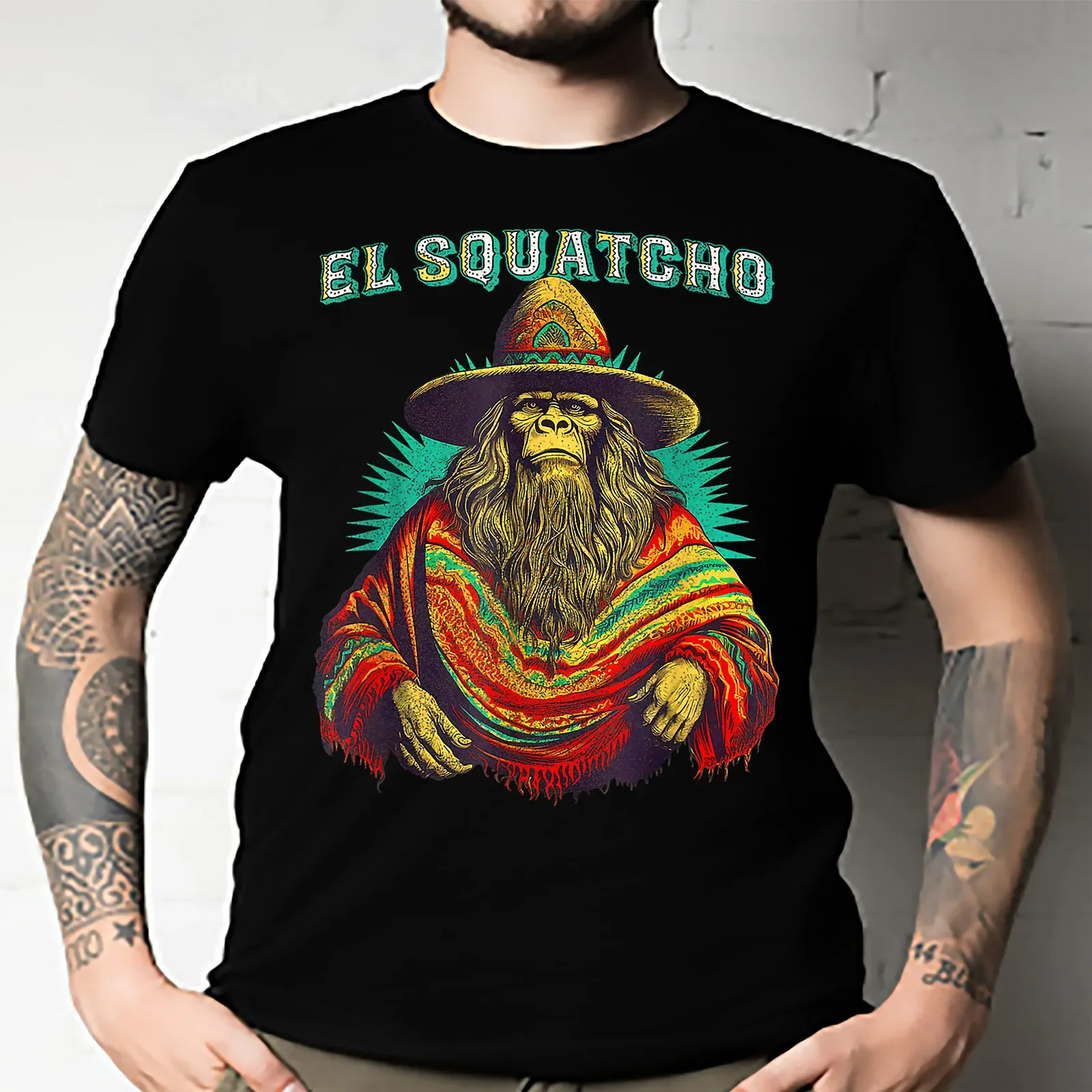 

El Squatcho Essential T-Shirt Unisex All Size